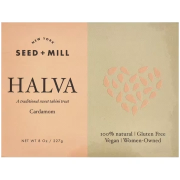 Seed + Mill, Halva, Cardamom, 8 oz (227 g)