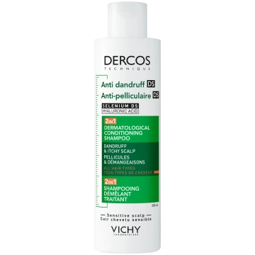 VICHY DERCOS DS pretblaugznu šampūns un balzams, 2