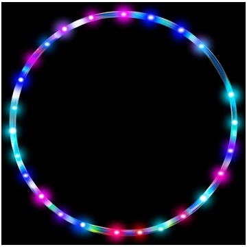 LED fitnesa aplis pieaugušajiem svara zaudēšanai (