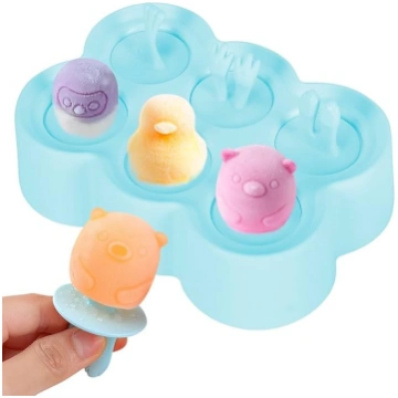 Mini popsikļu veidnes, paštaisītas silikona popsik