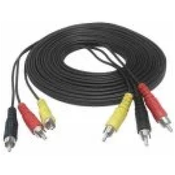 Goodbuy 3RCA - 3-RCA | 1,2 m | Black vads GBEXC-RC