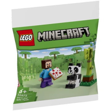 LEGO Minecraft Stīvs un mazā panda » Spēļu veikals