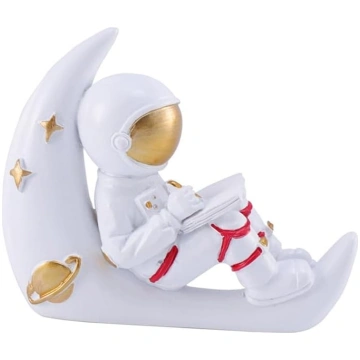 SAFIGLE Resin Astronaut Wall Tattoo Light Switch S