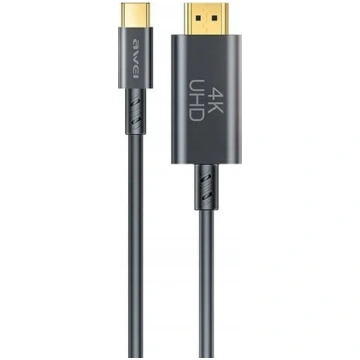 Vads Awei CL-212T USB Type-C Vīrietis, HDMI Vīriet