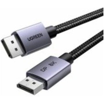 Ugreen DP120 DisplayPort 8K 60Hz 1m Black aksesuār