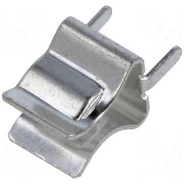Fuse clips | THT | Ø5mm | Pitch: 6mm | Plating: ti