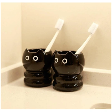 Sean ceramic mouthwash cup set household bathroom