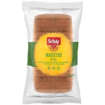 Schär bezglutēna Maestro Vital šķiedrvielām bagāta