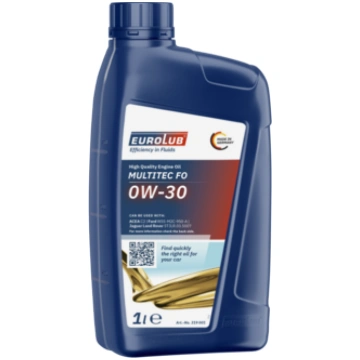 Motoreļļās EUROLUB MULTITEC FO 0W-30 1 L 319001