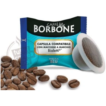 Capsule borbone miscela blu compatibili bialetti