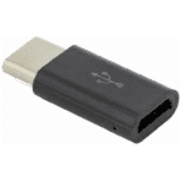Sbox Micro USB 2.0 F. -> TYPE C M. Black AD.USB-C 