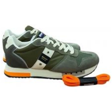 Scarpa Uomo Blauer S5QUEENS01/NES Mlilitary/Beige