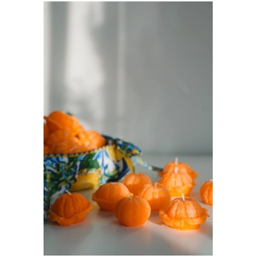 Mandarīni | bišu vaska sveces For makers and memor