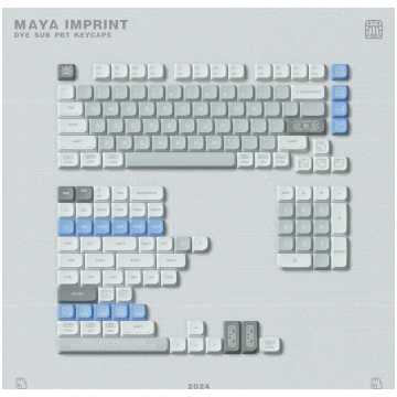 Nuphy Maya Imprint nSA Keycaps | 6976604915924 | 6