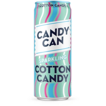 Gāzēts atspirdzinošs dzēriens CANDY CAN, ar cukurv