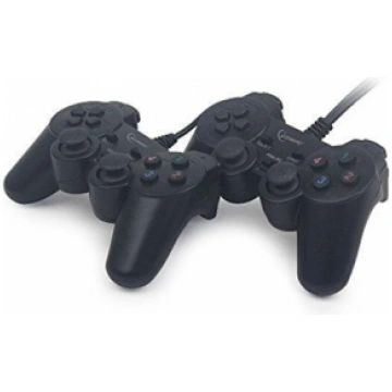 GEMBIRD DUBULTLIETOT DUĀLĀS VIBRĀCIJAS GAMEPAD JPD