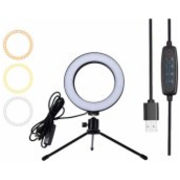 Goodbuy GBLEDZD67B Ring Light selfie stick GBLEDZD
