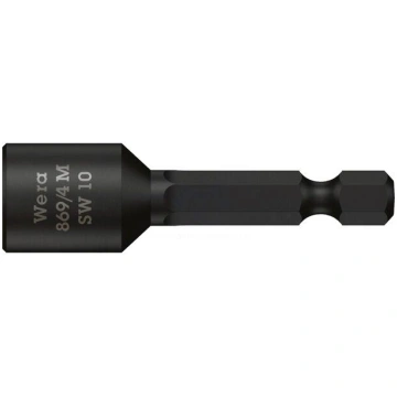 Screwdriver bit | 6-angles socket | 1/4" | HEX 10m