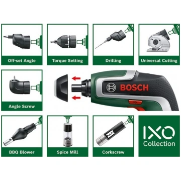 Bosch Powertools Bosch Cordless Screwdriver Ixo 7 