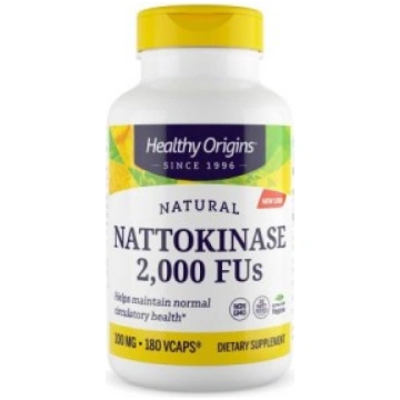 Nattokinase 2000 FUs Healthy Origins 180 vcaps