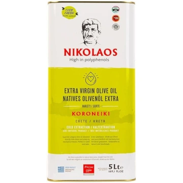 Olīveļļa 5 l no Krētas, Grieķija – „NIKOLAOS” augs