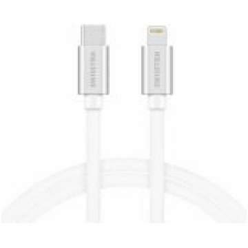 Swissten Textile Quick Charge 3.1 USB-C to Lightni