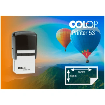 Zīmogs Colop Printer 53 | 30 x 45 mm | Gatavs liet