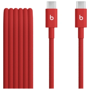 Beats USB-C uz USB-C uzlādes vads, 1.5 m, Sarkana,