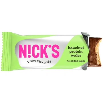 lazdu riekstu proteīna vafele 40 g NICK'S