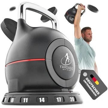 Flexi Kettlebell 2 līdz 20 kg Regulējams spēka tre
