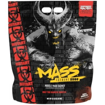 Mutant Mass Extreme 2500, trīskāršā šokolāde - 545