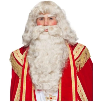 PAPSTAR Vīriešu parūka Santa Claus Santa Claus 3 g