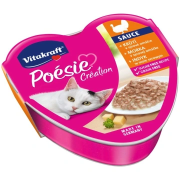 Vitakraft poesie creation tītara/siera mērce 85g D