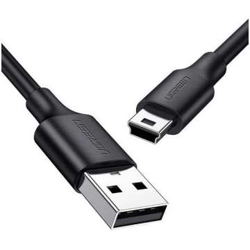 Kabelis USB - miniUSB 3m melns US132 UGREEN (UGREE