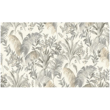 WALLPAPER VINYL820348 FLORAL BEIGE GREEN 820348 (4
