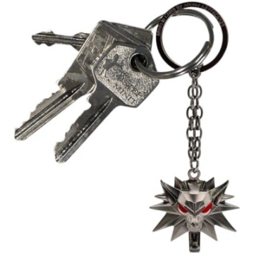 The Witcher Keychain 3D "Wolf School Emblem"