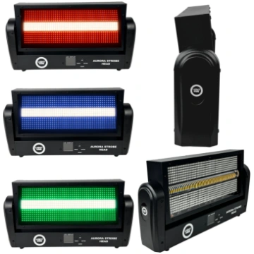 LIGHT4ME AURORA STROBE HEAD moving stage strobosco