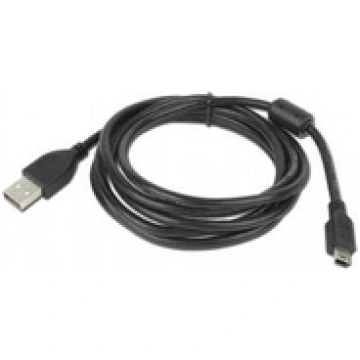Gembird USB 2.0 A- MINI 5PM 1 8m cable with ferrit