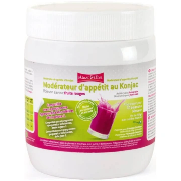 Bebida moderadora del apetito de konjac sabor frut