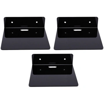 3PCS Wall Mount Speaker Floating Shelves Acrylic S