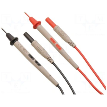 Set of test leads | Inom: 10A | Len: 1m | 2x test 