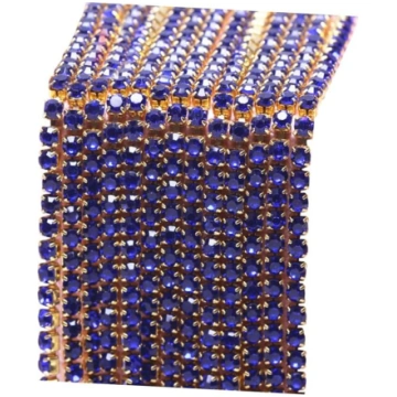 VILLCASE Crystal Rhinestone Chain Craft Trim 10M R