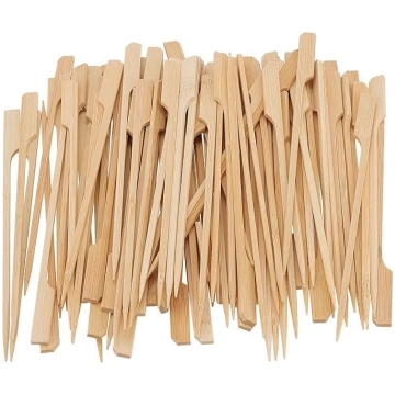 Bambusa airi Skewers 15cm koka airi nūjas BBQ Skew