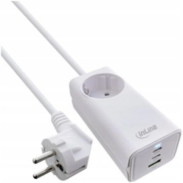 InLine InLine® USB power supply, 65W charger, 2x U