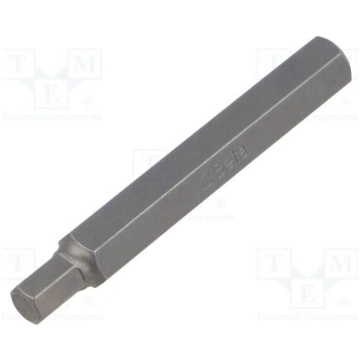 Screwdriver bit; hex key; HEX 7mm; Socket size: 10