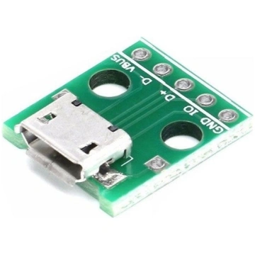 microUSB B socket for KIT breadboard - MicroUSB ty