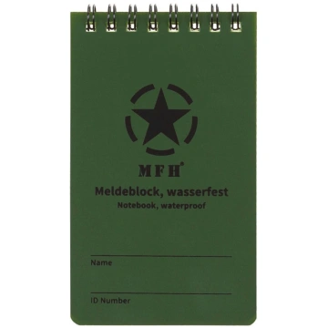 Ūdens izturīgs blociņš - Notebook, waterproof, sma