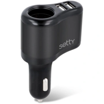 Setty RGS-01 Car Socket Splitter 2x USB 2A RGS-01