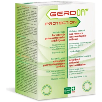 Gerdoff Protection 10 ml, 20 paciņas
