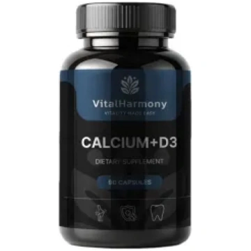 Kalcijs + D3, uztura bagātinātājs, N90- VitalHarmo